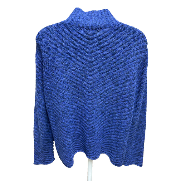 Nomadic Traders Womens Sweater Size XL 1/2 Zip Pullover Large Long Sleeve Ramie - Picture 2 of 12